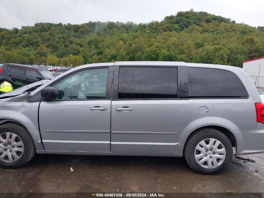 2014 Dodge Grand Caravan Se VIN: 2C4RDGBG2ER378638 Lot: 40467436