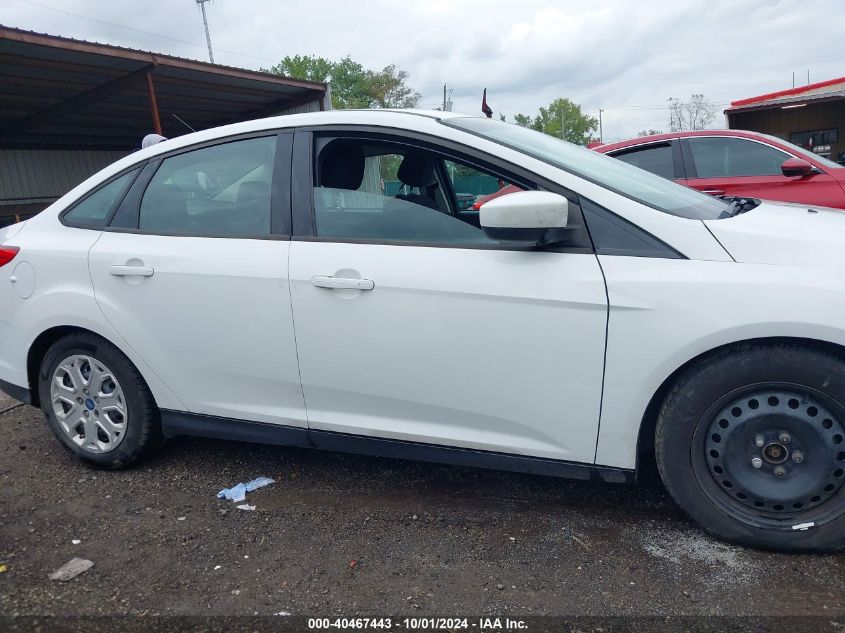 2012 Ford Focus Se VIN: 1FAHP3F27CL344183 Lot: 40467443