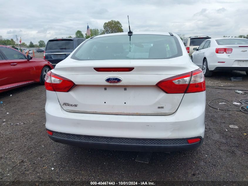 2012 Ford Focus Se VIN: 1FAHP3F27CL344183 Lot: 40467443