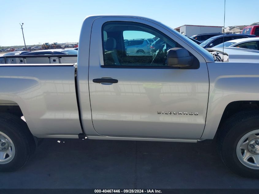 2017 Chevrolet Silverado 1500 Ls VIN: 1GCNCNEH8HZ130074 Lot: 40467446