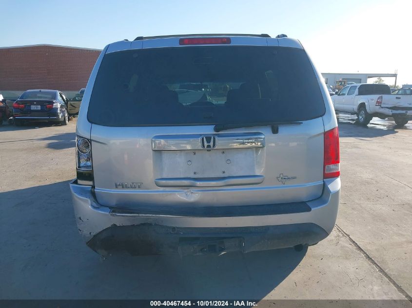 2013 Honda Pilot Lx VIN: 5FNYF3H24DB043742 Lot: 40467454