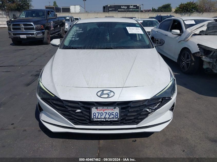 2022 Hyundai Elantra Sel VIN: 5NPLM4AG5NH066039 Lot: 40467462