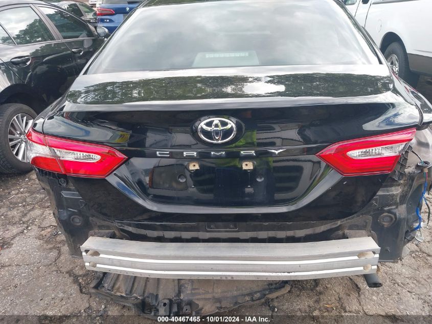 2018 Toyota Camry L/Le/Xle/Se/Xse VIN: 4T1B11HK7JU072692 Lot: 40467465