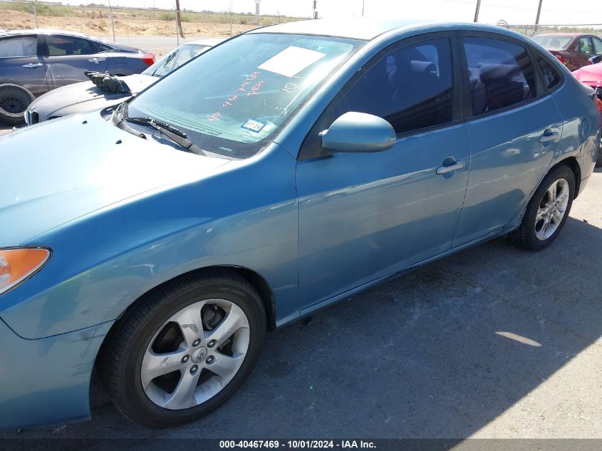 2007 Hyundai Elantra Gls/Se/Limited VIN: KMHDU46D87U112485 Lot: 40467469