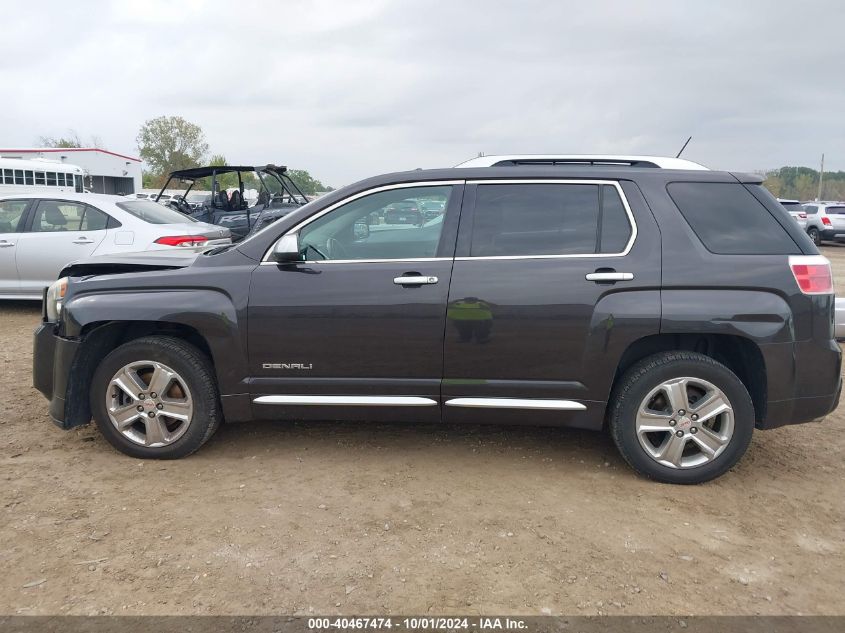 2014 GMC Terrain Denali VIN: 2GKALUEK6E6296013 Lot: 40467474