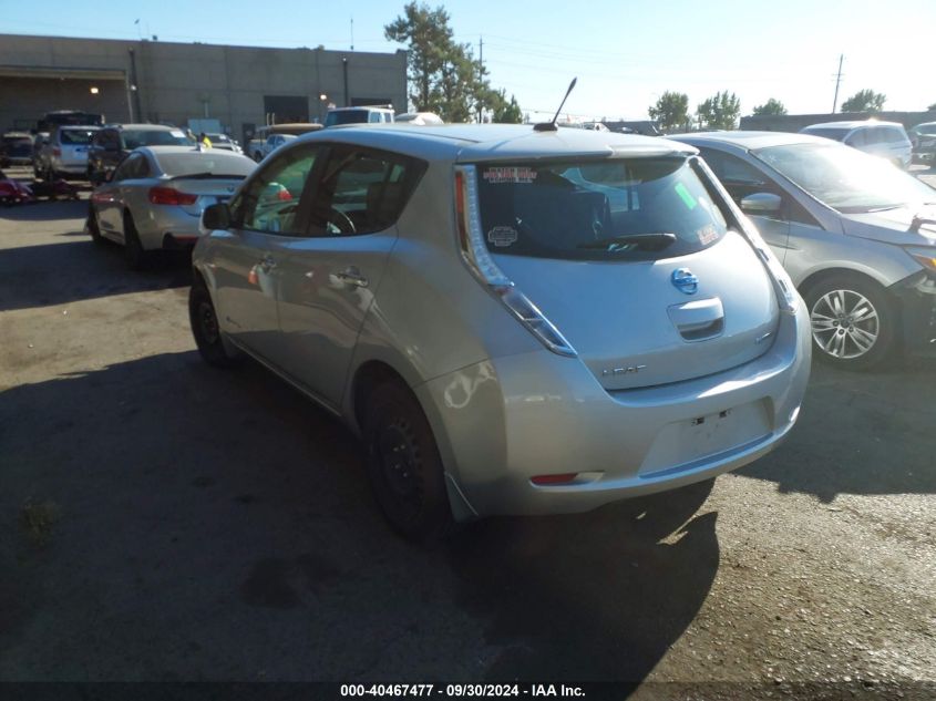 VIN 1N4AZ0CP7DC408640 2013 NISSAN LEAF no.3