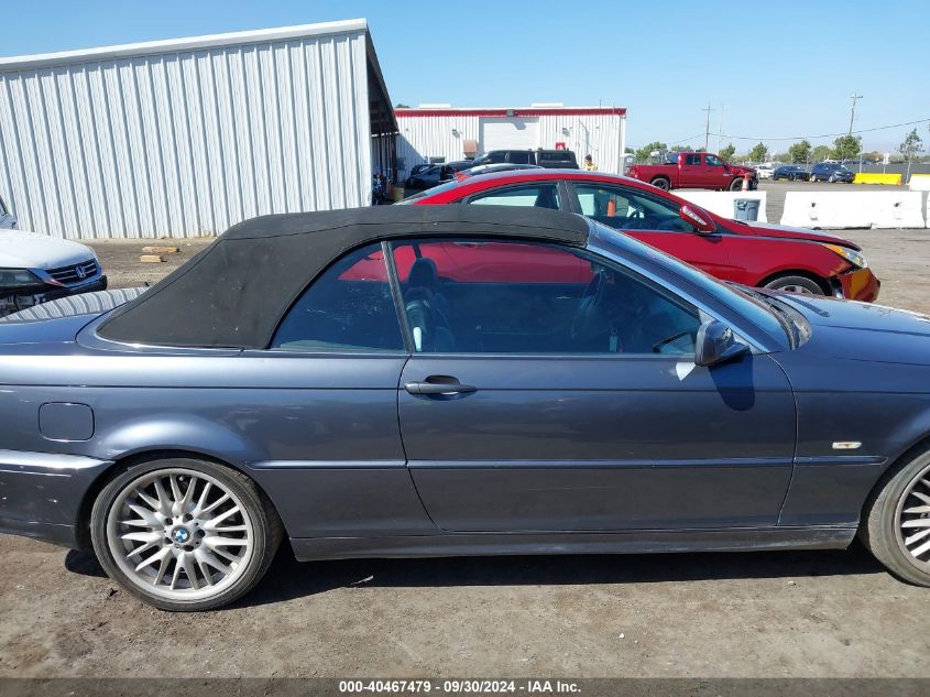 2003 BMW 330Ci VIN: WBABS53423JU96235 Lot: 40467479