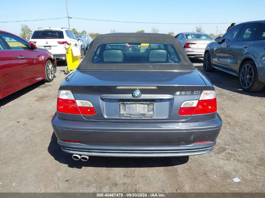 2003 BMW 330Ci VIN: WBABS53423JU96235 Lot: 40467479