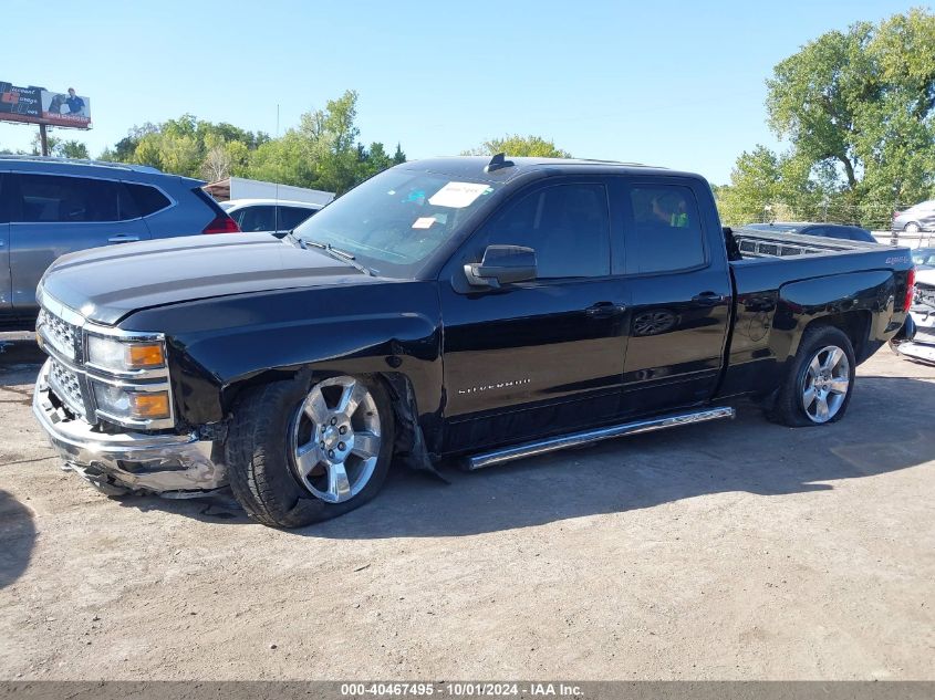 2015 Chevrolet Silverado K1500 Lt VIN: 1GCVKREC7FZ374536 Lot: 40467495