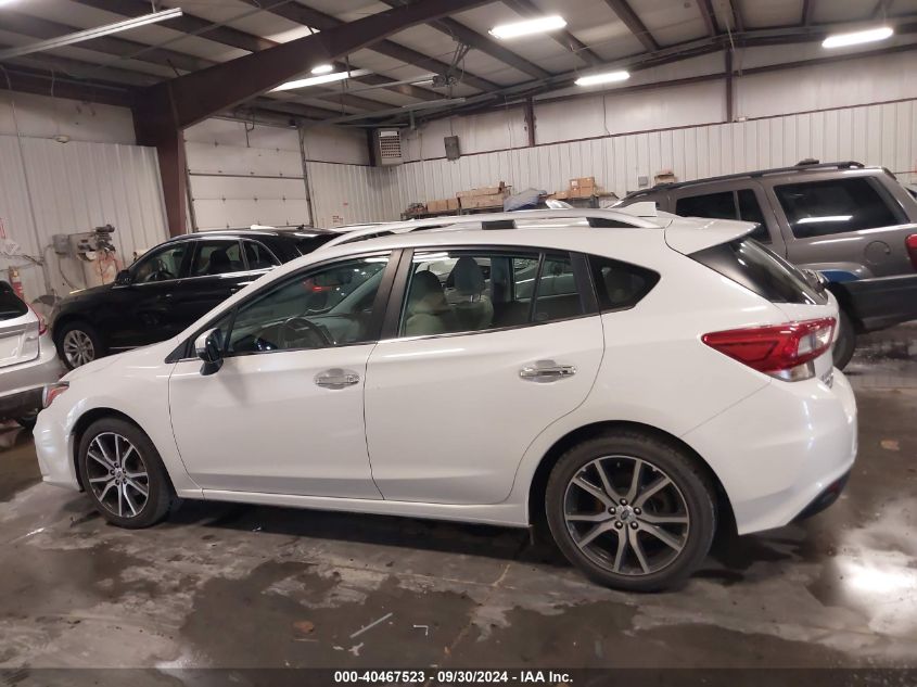 2018 Subaru Impreza 2.0I Limited VIN: 4S3GTAT6XJ3717355 Lot: 40467523