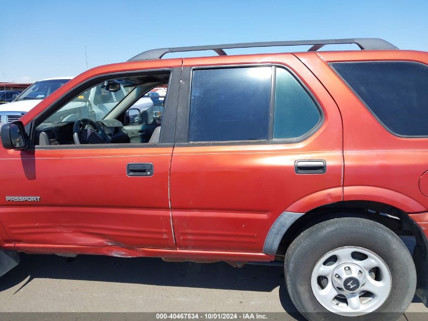 2001 Honda Passport Ex/Lx VIN: 4S6CK58W214406422 Lot: 40467534