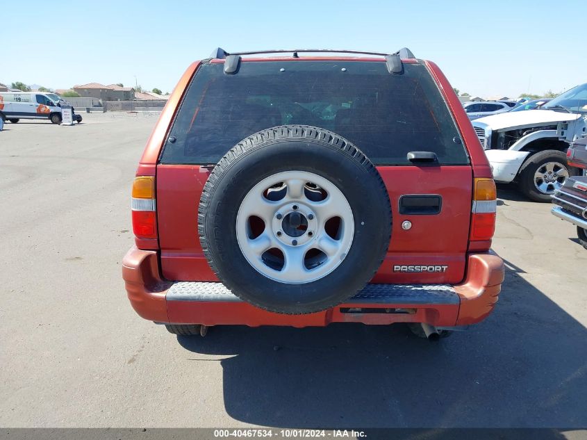 2001 Honda Passport Ex/Lx VIN: 4S6CK58W214406422 Lot: 40467534