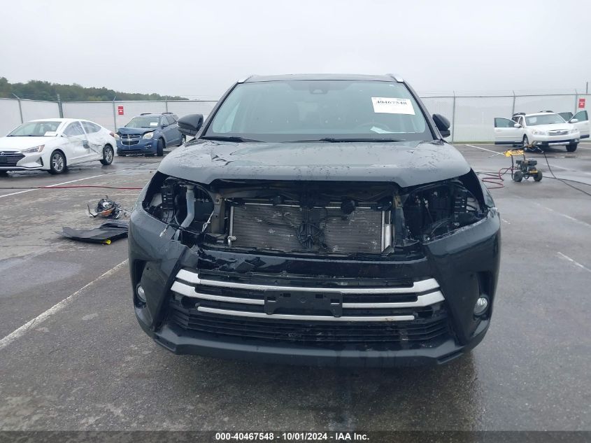 VIN 5TDJZRFH8KS592792 2019 Toyota Highlander, Xle no.13