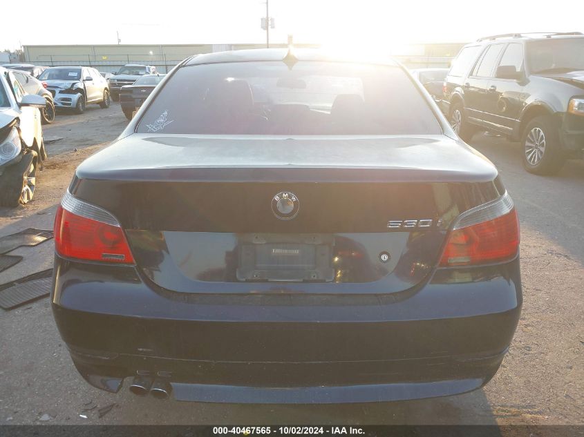 2004 BMW 530I VIN: WBANA73534B801628 Lot: 40467565