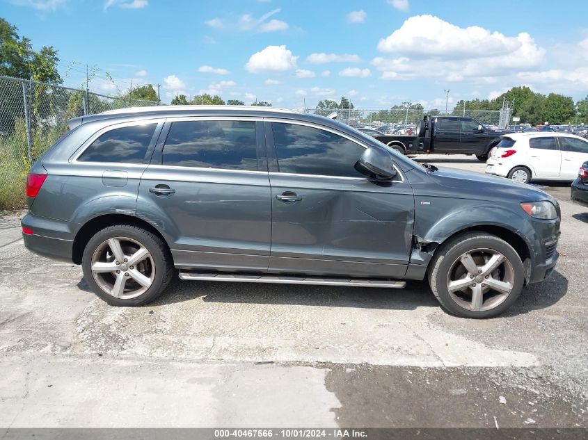 2009 Audi Q7 3.6 Premium VIN: WA1EY74L79D026011 Lot: 40467566