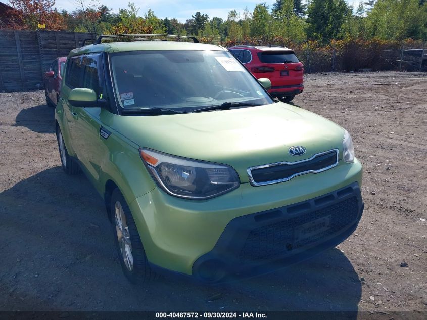 2015 Kia Soul + VIN: KNDJP3A55F7757326 Lot: 40467572