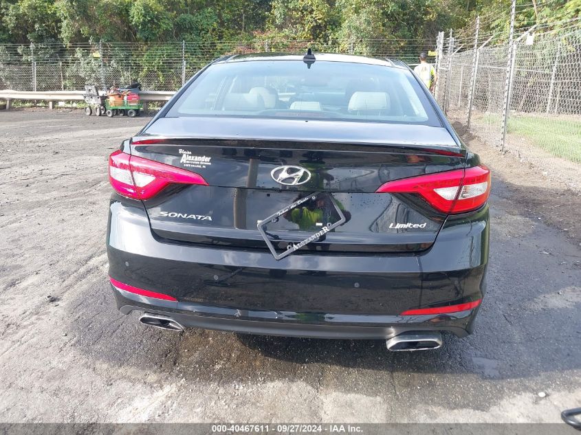 2015 Hyundai Sonata Limited VIN: 5NPE34AF8FH036215 Lot: 40467611