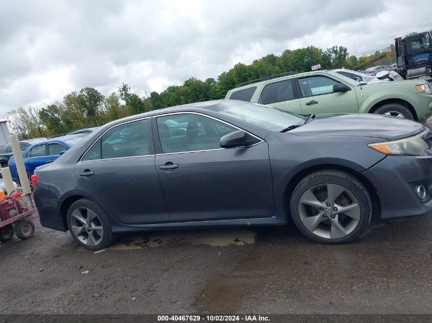 2012 Toyota Camry Se V6 VIN: 4T1BK1FK8CU014187 Lot: 40467629