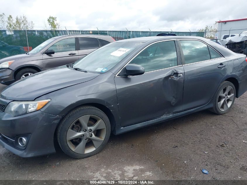 2012 Toyota Camry Se V6 VIN: 4T1BK1FK8CU014187 Lot: 40467629