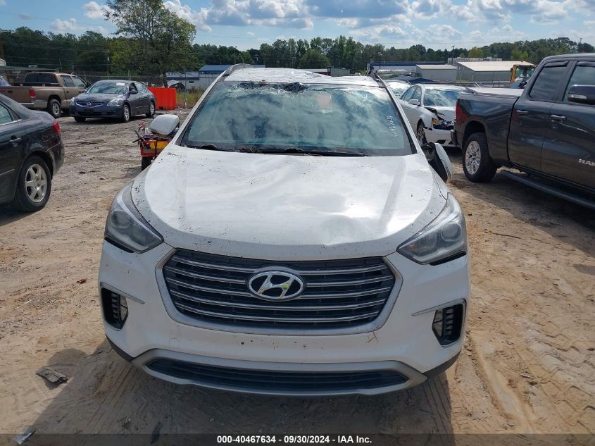 2017 Hyundai Santa Fe Limited VIN: KM8SN4HF1HU234027 Lot: 40467634