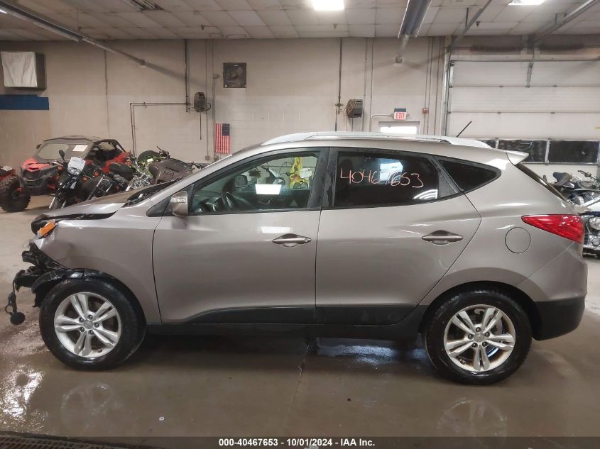 2012 Hyundai Tucson Gls VIN: KM8JU3ACXCU484139 Lot: 40467653