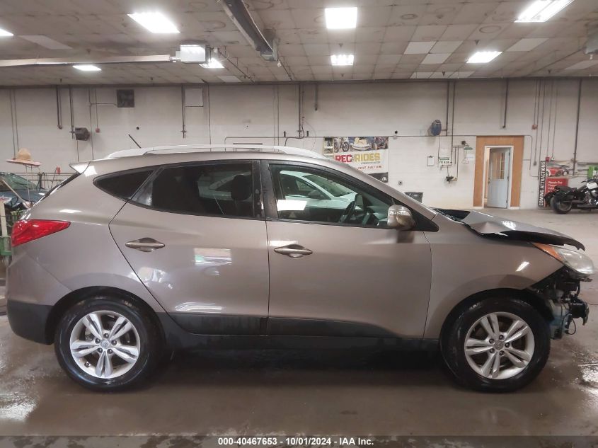 2012 Hyundai Tucson Gls VIN: KM8JU3ACXCU484139 Lot: 40467653