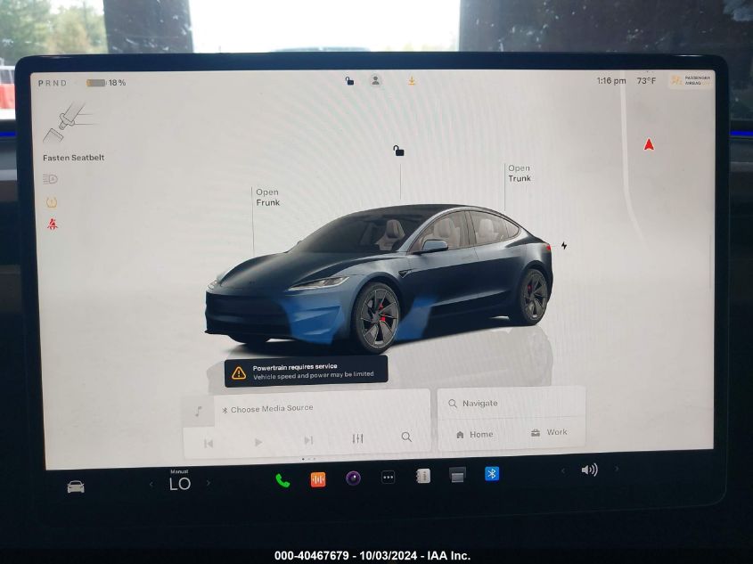 5YJ3E1ET2RF767838 2024 Tesla Model 3 Performance