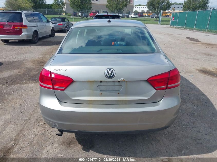 1VWAP7A37CC031344 2012 Volkswagen Passat S