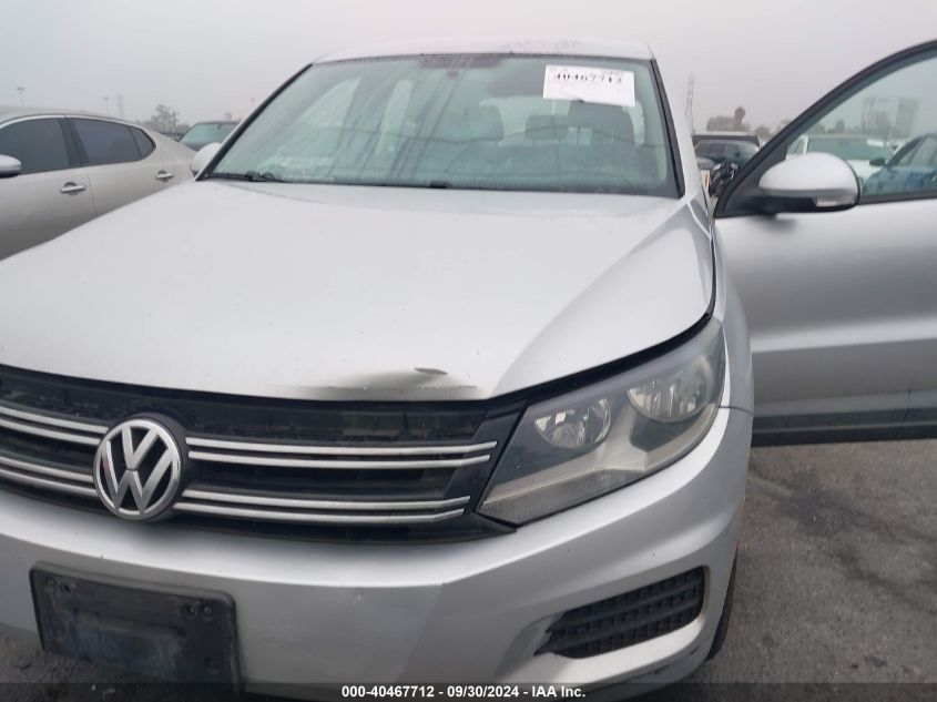 2014 Volkswagen Tiguan S VIN: WVGAV3AX5EW620331 Lot: 40467712