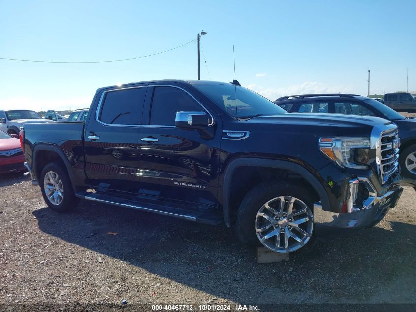 2019 GMC Sierra C1500 Slt VIN: 3GTP8DED6KG116313 Lot: 40467713