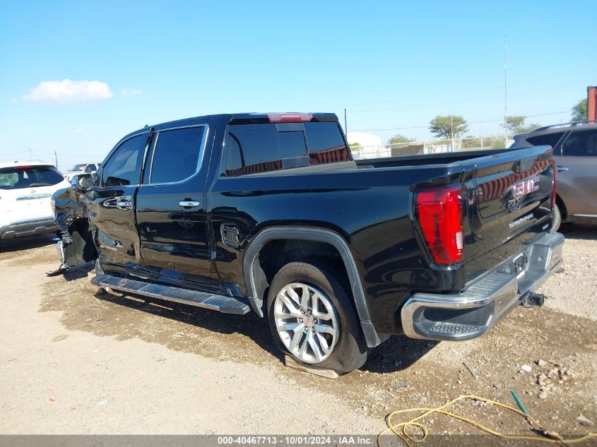 2019 GMC Sierra C1500 Slt VIN: 3GTP8DED6KG116313 Lot: 40467713