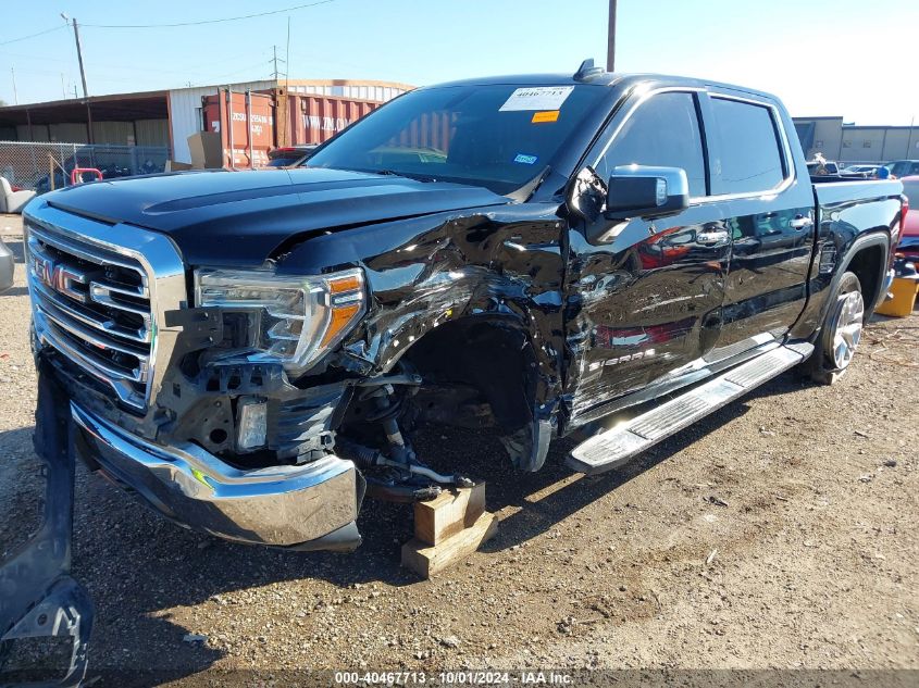 2019 GMC Sierra C1500 Slt VIN: 3GTP8DED6KG116313 Lot: 40467713