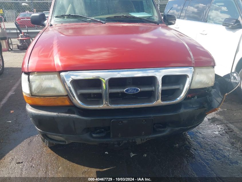 1998 Ford Ranger Splash/Xl/Xlt VIN: 1FTZR15X4WTA34121 Lot: 40467729