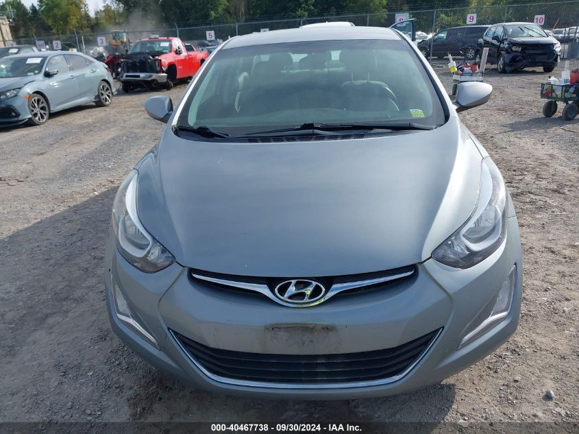 2014 Hyundai Elantra Se/Sport/Limited VIN: KMHDH4AE9EU118572 Lot: 40467738