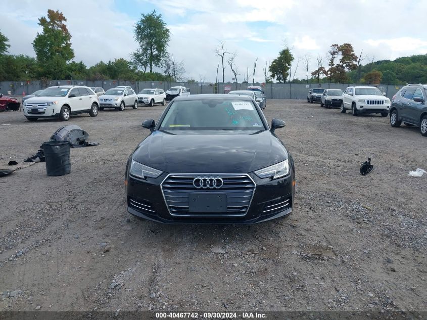 2017 Audi A4 2.0T Premium VIN: WAUANAF4XHN028504 Lot: 40467742