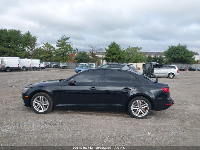 2017 Audi A4 2.0T Premium VIN: WAUANAF4XHN028504 Lot: 40467742