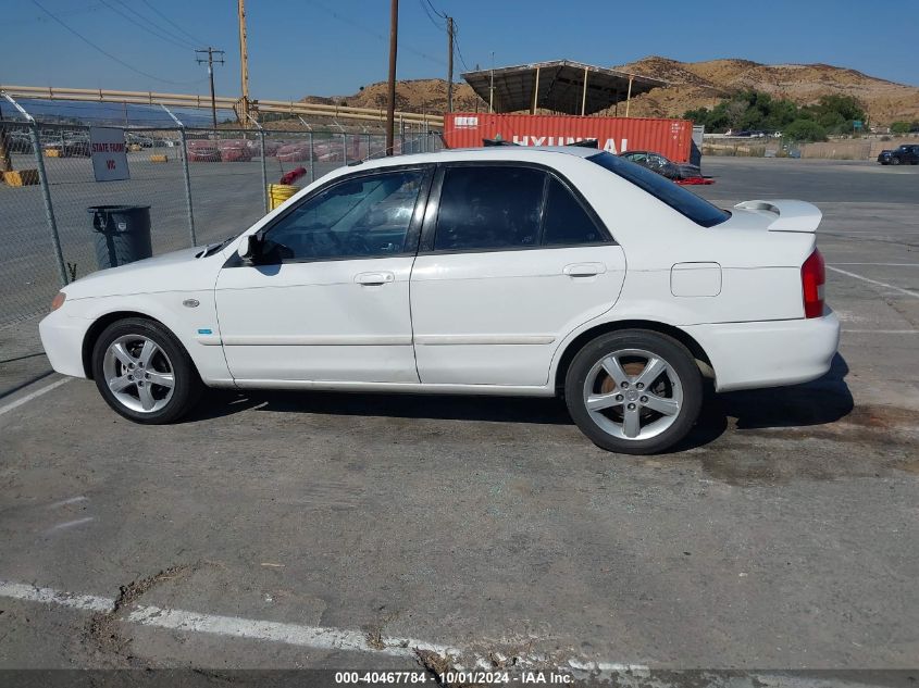 2003 Mazda Protege Dx/Es/Lx VIN: JM1BJ226731210192 Lot: 40467784