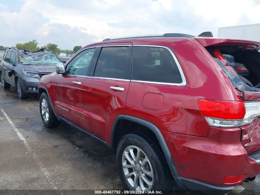 2014 Jeep Grand Cherokee Limited VIN: 1C4RJFBG4EC138308 Lot: 40467792