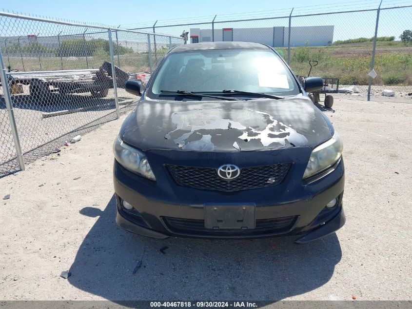 2009 Toyota Corolla S VIN: 1NXBU40E19Z037186 Lot: 40467818