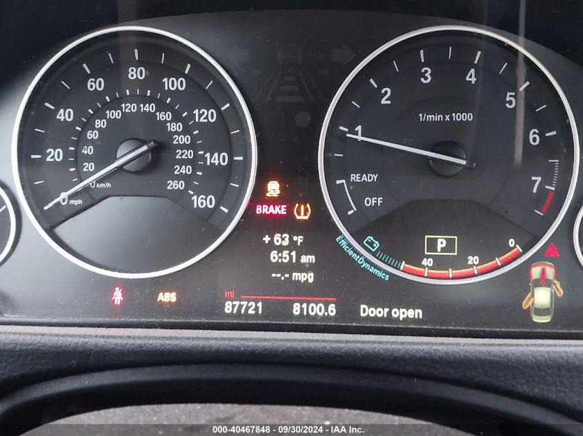 WBA3B1G57ENS77525 2014 BMW 320I