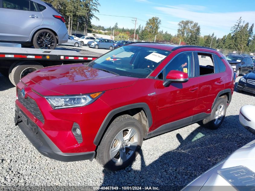 2020 Toyota Rav4 Xle/Xse VIN: 2T3RWRFV7LW097713 Lot: 40467849