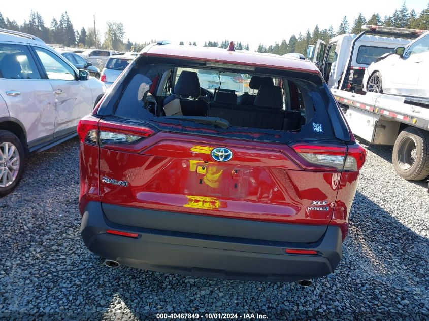 2020 Toyota Rav4 Xle/Xse VIN: 2T3RWRFV7LW097713 Lot: 40467849