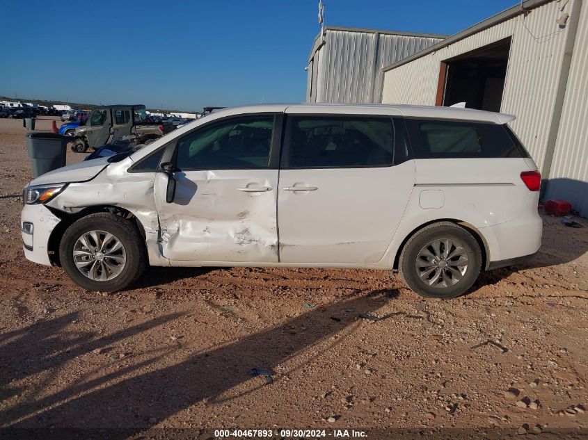 KNDMA5C17K6552580 2019 Kia Sedona L