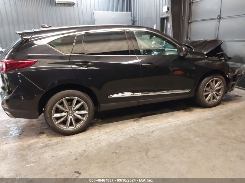 2022 Acura Rdx Technology VIN: 5J8TC2H54NL010599 Lot: 40467897