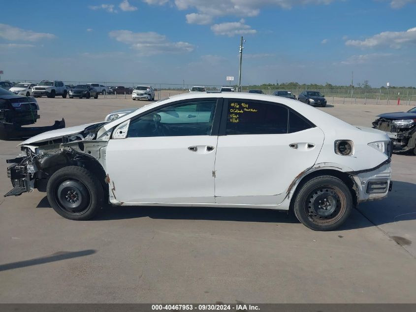 2018 Toyota Corolla Le VIN: 2T1BURHE8JC069382 Lot: 40467953