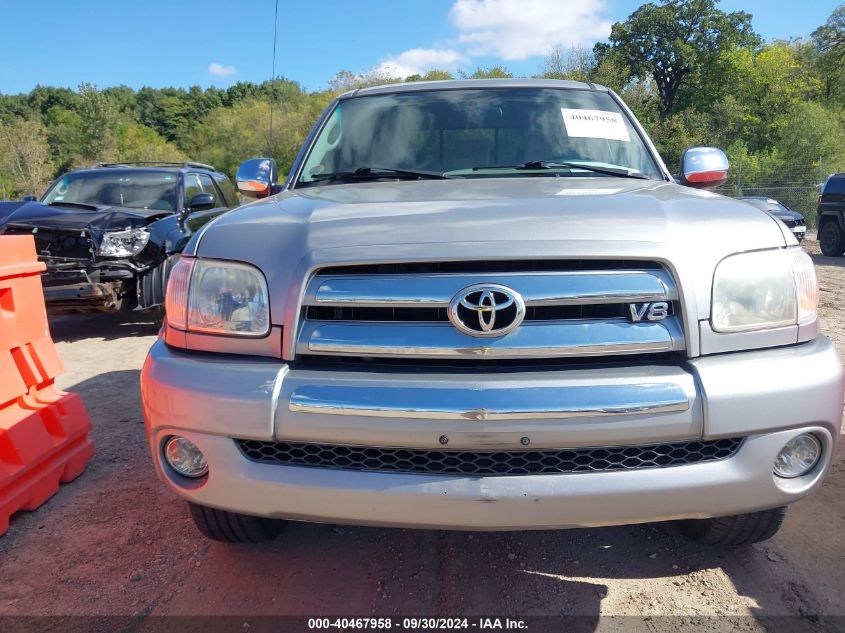 2006 Toyota Tundra Sr5 V8 VIN: 5TBBT44166S481459 Lot: 40467958