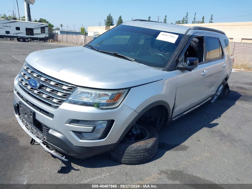 1FM5K7D81GGD13953 2016 FORD EXPLORER - Image 2