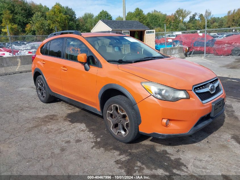 VIN JF2GPAGC0D2843949 2013 SUBARU XV CROSSTREK no.1