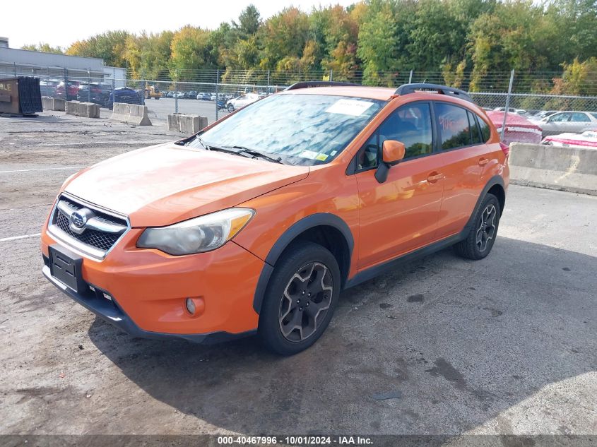 VIN JF2GPAGC0D2843949 2013 SUBARU XV CROSSTREK no.2