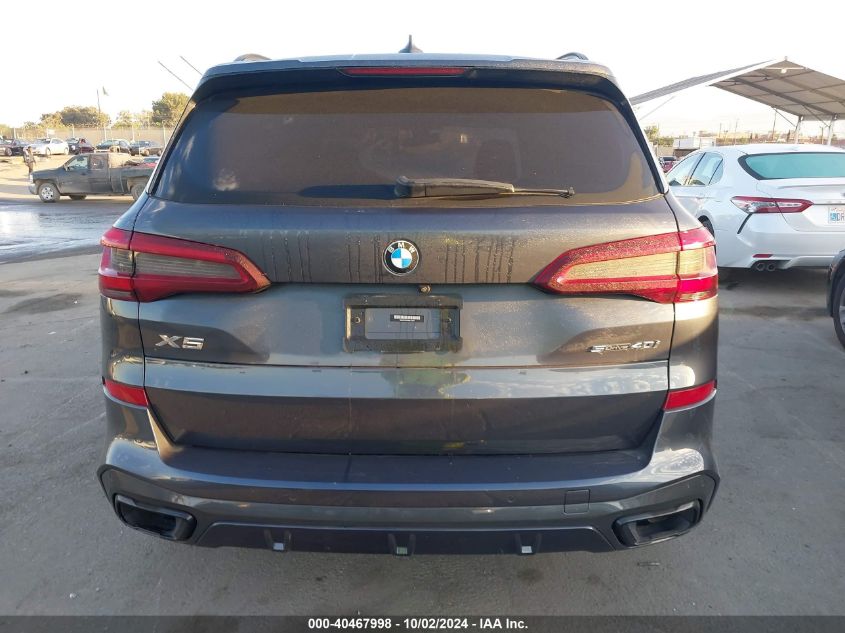 2021 BMW X5 Sdrive40I VIN: 5UXCR4C0XM9F73402 Lot: 40467998